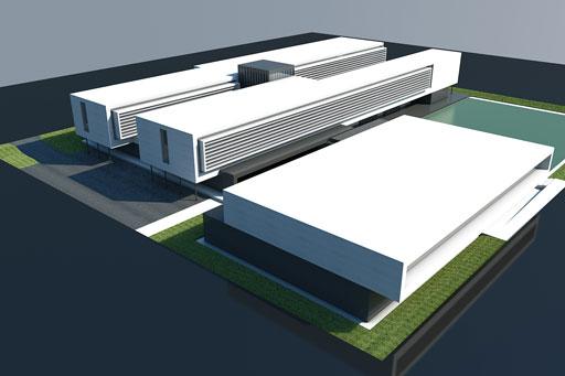 A-cero Projects Proyecto A-cero para un instituto modular en Cuenca