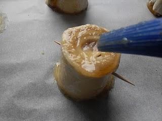 CARACOLAS DE COMPOTA DE MANZANA CARACOLAS DE COMPOTA DE MANZANA