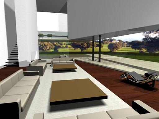 A-cero Projects A-cero presenta un proyecto para una finca a las afueras de Madrid (Año 2000)