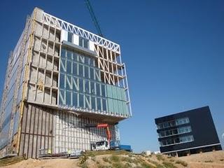 Obras del Centro de Arte y tecnología (CAT) en Zaragoza Obras del Centro de Arte y tecnología (CAT) en Zaragoza
