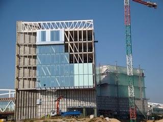 Obras del Centro de Arte y tecnología (CAT) en Zaragoza Obras del Centro de Arte y tecnología (CAT) en Zaragoza