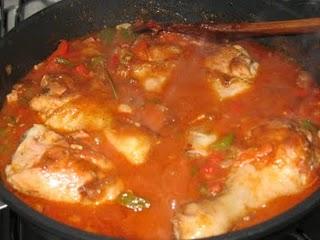 Pollo al chilindrón Pollo al chilindrón