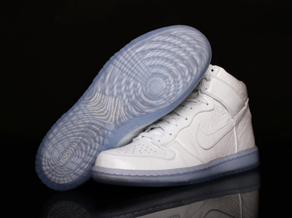 NIKE DUNK HIGH PREMIUM - WHITE/WHITE.