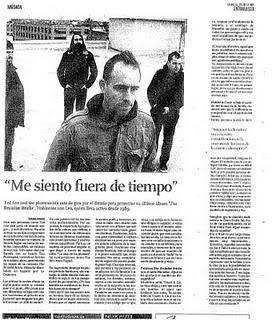TED LEO, A MAN OUT OF TIME TED LEO, A MAN OUT OF TIME