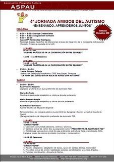 Jornada Formativa sobre TEA de ASPAU Jornada Formativa sobre TEA de ASPAU