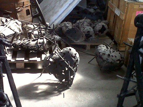 Corazones Concentración en el color y el hierro. Aballí y Mascaró.