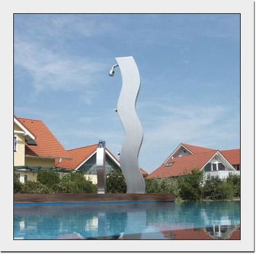Duchas de jardín. duchas jardin diseño