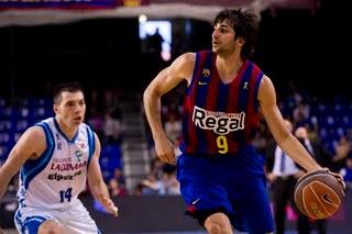 Ricky y Vázquez descomponen al Lagun Aro GBC y aseguran al Barça la primera plaza en fase regular Ricky y Vázquez descomponen al Lagun Aro GBC y aseguran al Barça la primera plaza en fase regular