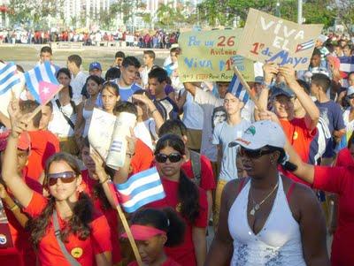 Primero de Mayo en Cuba: Un pueblo beatificado Primero de Mayo en Cuba: Un pueblo beatificado