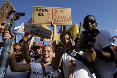 Primero de Mayo en Cuba: Un pueblo beatificado Primero de Mayo en Cuba: Un pueblo beatificado