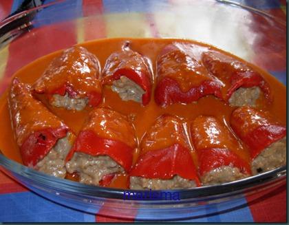 piquillos rellenos de carne6 piquillos rellenos de carne6