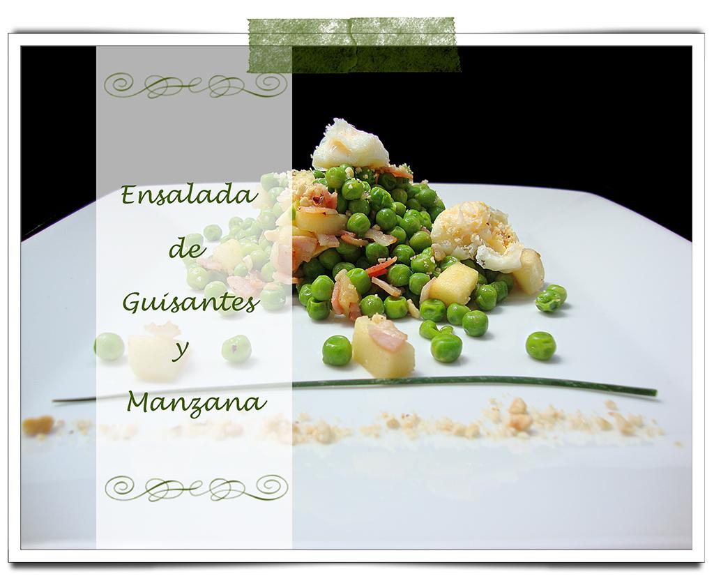 Ensaladas I – Ensalada de Guisantes y Manzana