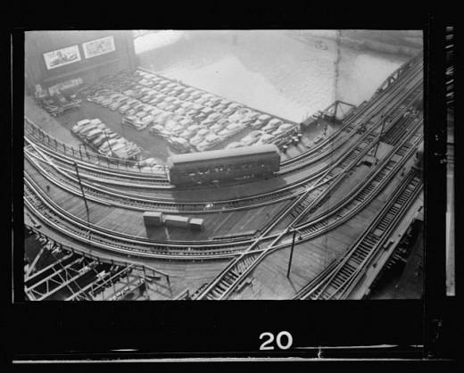 5. Overhead view of the