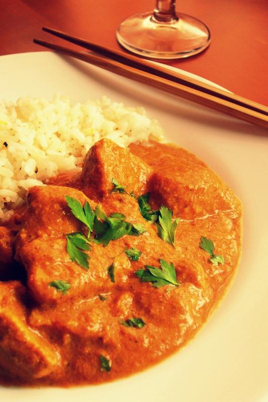 Pollo estilo tikka masala