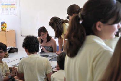 Ana Pomares en el Colegio El Limonar de El Palmar - Murcia