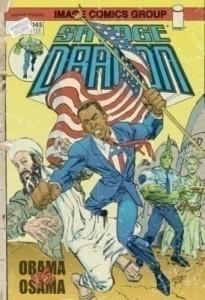 osama2 Savage Dragon #145 aumenta su cotización