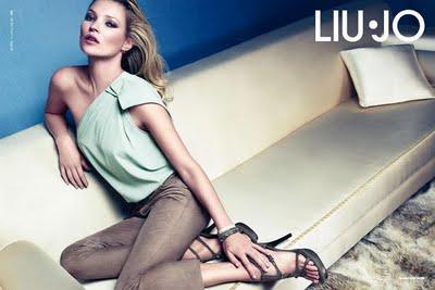Kate Moss, espectacular para Liu Jo Kate Moss, espectacular para Liu Jo