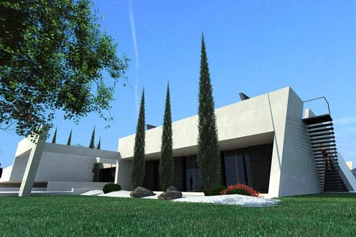 A-cero Projects A-cero presenta una exclusiva vivienda unifamiliar en una lujosa urbanización de Madrid