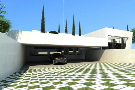 A-cero Projects A-cero presenta una exclusiva vivienda unifamiliar en una lujosa urbanización de Madrid