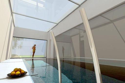 A-cero Projects A-cero presenta una exclusiva vivienda unifamiliar en una lujosa urbanización de Madrid