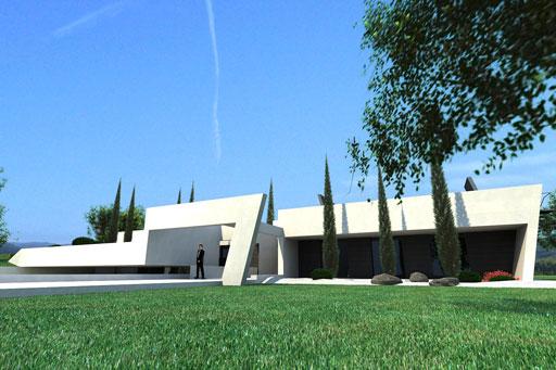 A-cero Projects A-cero presenta una exclusiva vivienda unifamiliar en una lujosa urbanización de Madrid