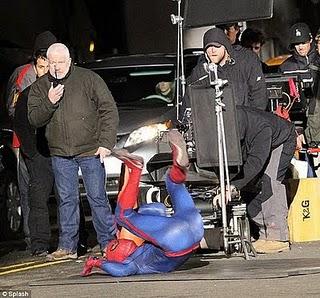 THE AMAZING SPIDER-MAN: VIDEO Y FOTOS DEL RODAJE THE AMAZING SPIDER-MAN: VIDEO Y FOTOS DEL RODAJE