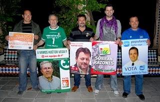 Amplio despliegue informativo sobre las elecciones municipales 2011 en Huétor Vega