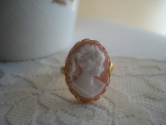 ANILLO CAMAFEO ROSA