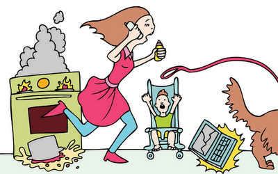 Mamá multitarea: ¿positivo o negativo?