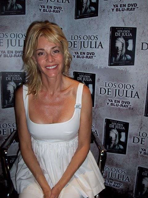 Entrevistamos a Belén Rueda en la presentación del DVD y Blu-Ray de 'Los ojos de Julia'