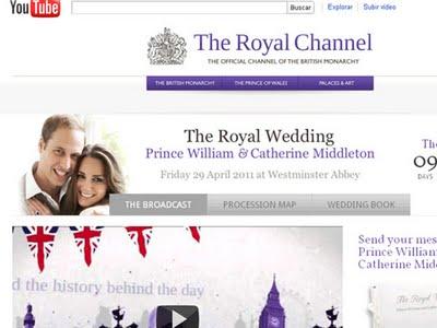 72 millones de usuarios siguieron la boda real en  Youtube