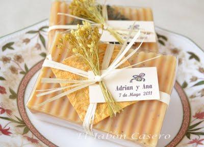Jabones naturales detalles de boda Jabones naturales para detalles de boda