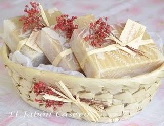Jabones naturales para regalos Jabones naturales para detalles de boda