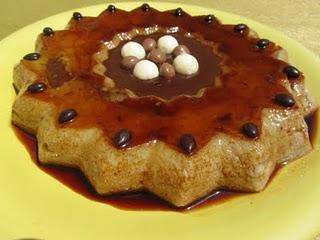 FLAN DE PERAS CON SALSA DE CHOCOLATE FLAN DE PERAS CON SALSA DE CHOCOLATE
