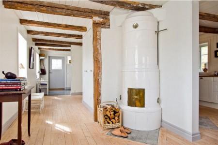 Decoración en blanco y madera natural - Paperblog