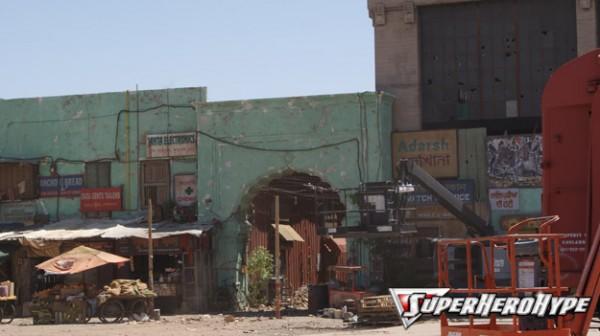 avengersset2 Imágenes del set de rodaje de Los Vengadores