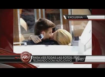 Shakira y Pique en ropa interior