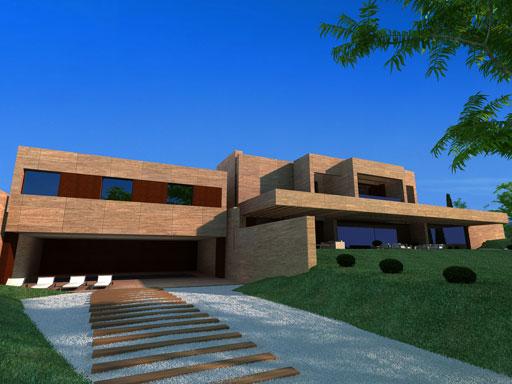 A-cero Projects A-cero presenta un proyecto de una vivienda Unifamiliar en una exclusiva urbanización de Madrid