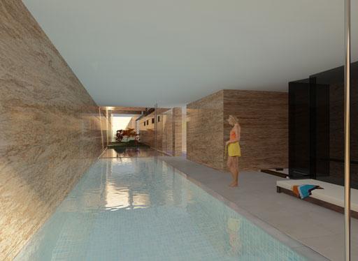 A-cero Projects A-cero presenta un proyecto de una vivienda Unifamiliar en una exclusiva urbanización de Madrid