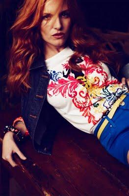 Joséphine de la Baume, nueva imagen de Mango Joséphine de la Baume, nueva imagen de Mango