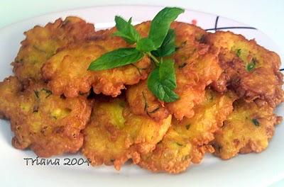 Tortillitas de gambas Tortillitas de gambas