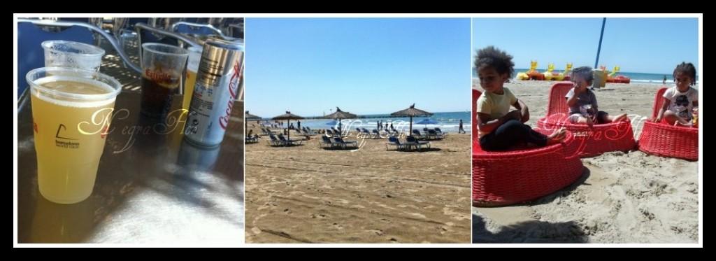 Playa collage Fin de semana agridulce (II)