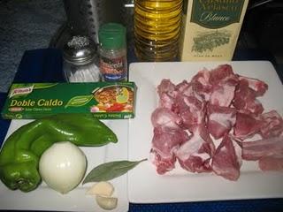 Patatas con costillas Patatas con costillas