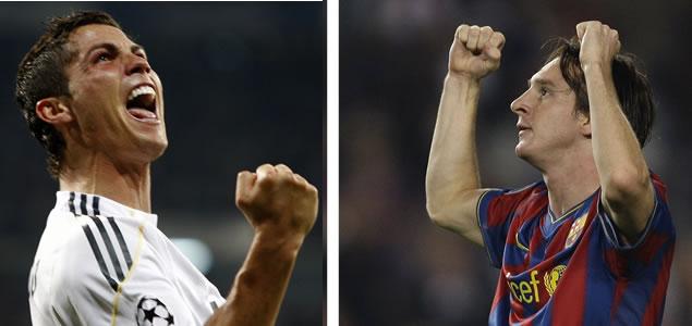 Primer clásico Real Madrid vs Barcelona: ¿arbitraje injusto? ROnaldo-Messi