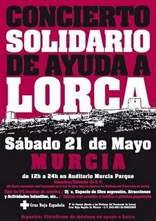 Concierto solidario de ayuda a Lorca