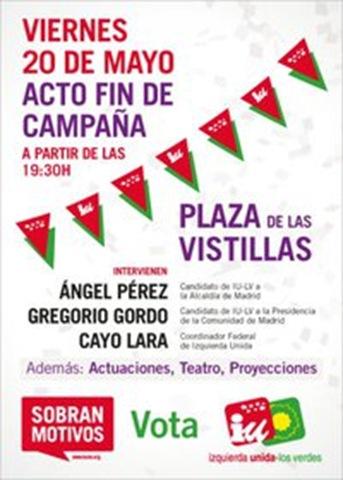 IU cierre campaña 2011 IU cierre campaña 2011