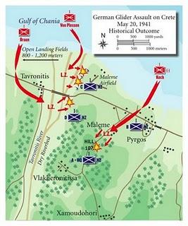 Comienza la Operación Merkur contra Creta: la primera invasión aerotransportada de la Historia – 20/05/1941. Comienza la Operación Merkur contra Creta: la primera invasión aerotransportada de la Historia – 20/05/1941.
