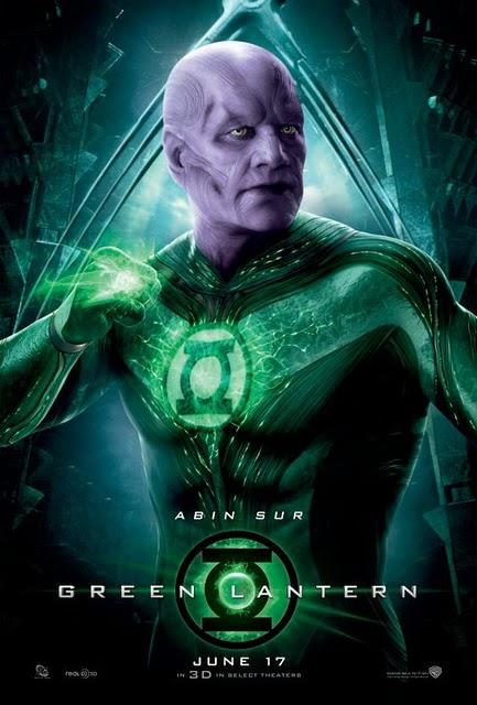 GREEN LANTERN MOVIE: Tercer trailer online y poster de Abin Sur!