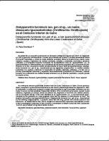 Delapparentia turolensis nov. gen et sp., un nuevo dinosaurio iguanodontoideo (Ornithischia: Ornithopoda) en el Cretácico Inferior de Galve Delapparentia turolensis nov. gen et sp., un nuevo dinosaurio iguanodontoideo (Ornithischia: Ornithopoda) en el Cretácico Inferior de Galve