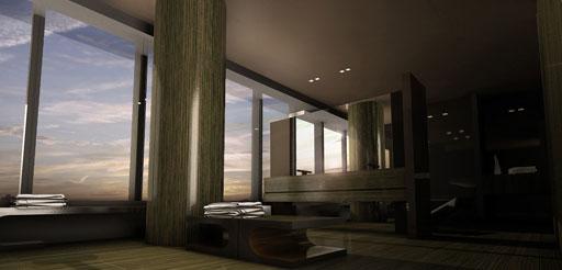 A-cero Projects A-cero presenta un céntrico gimnasio en la Torre de Cristal, Madrid